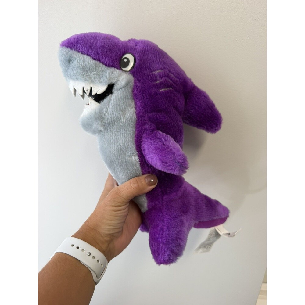 Vintage Shark Plush Purple 1996 Ace Novelty Company